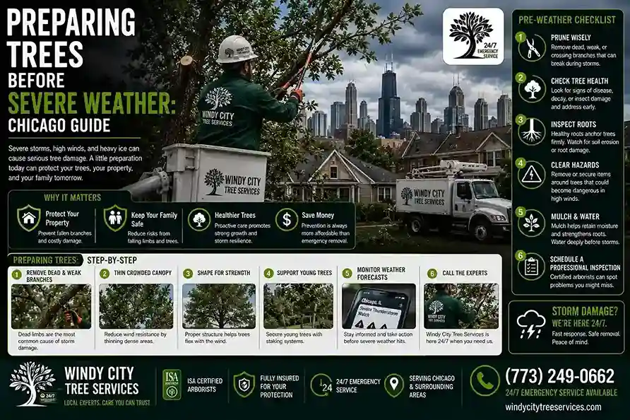 preparing-trees-before-severe-weather-call-windy-city-tree-services 773 249-0662